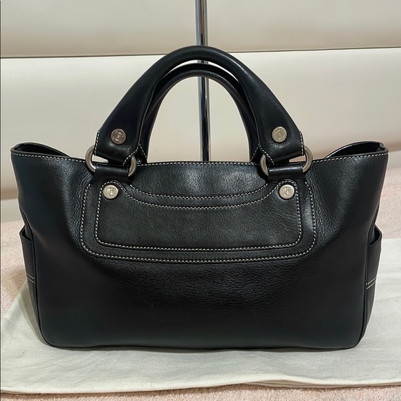 Celine Boogie Leather Handbag - Picture 1 of 15